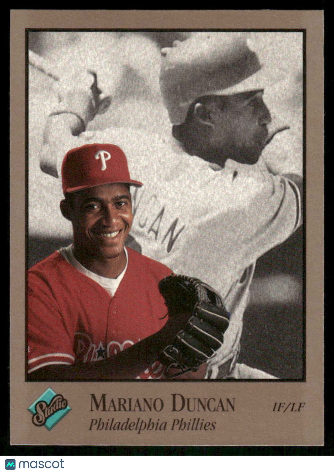 1992 Studio Mariano Duncan #74 Baseball