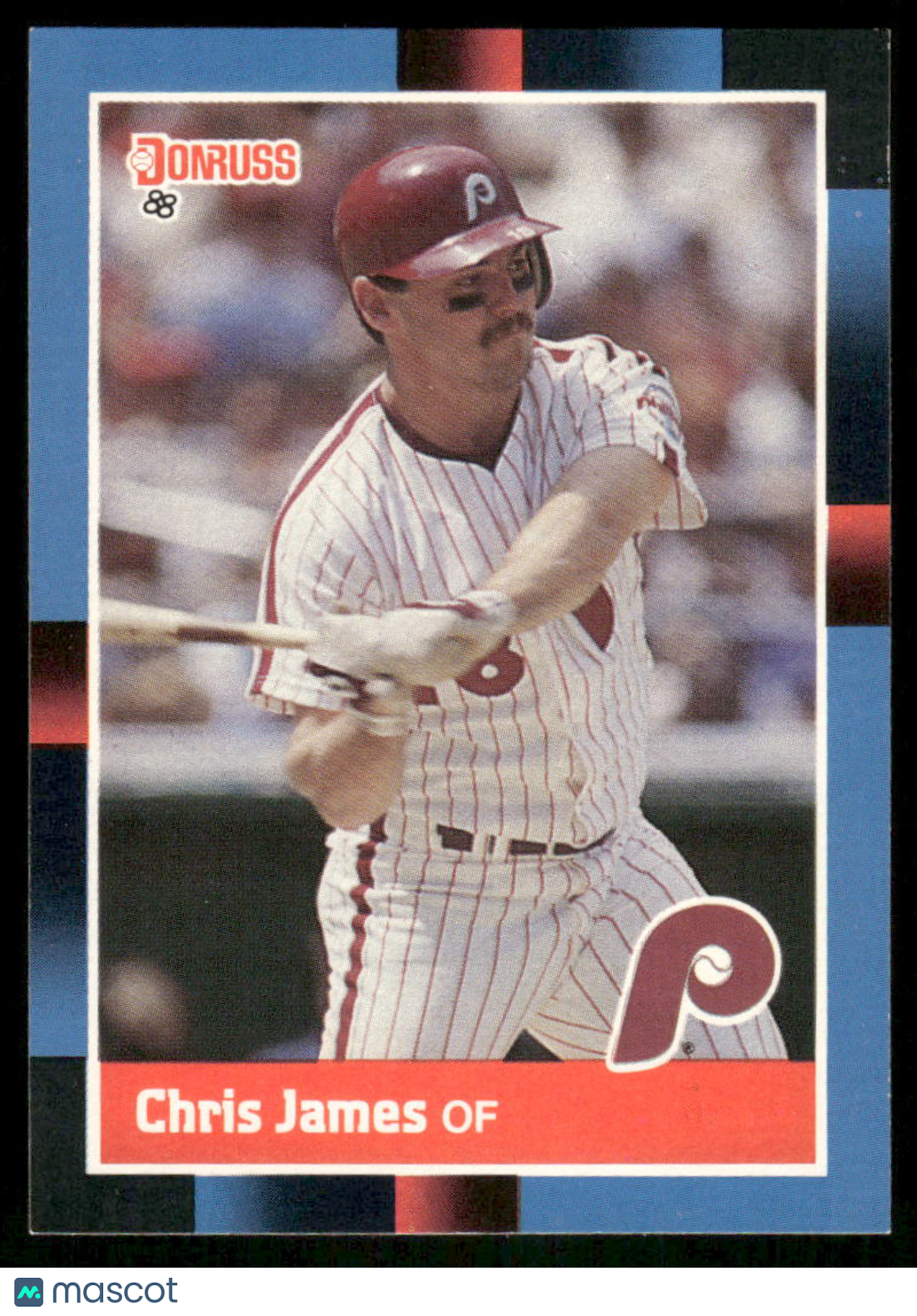 1987 Donruss Chris James #453 Baseball