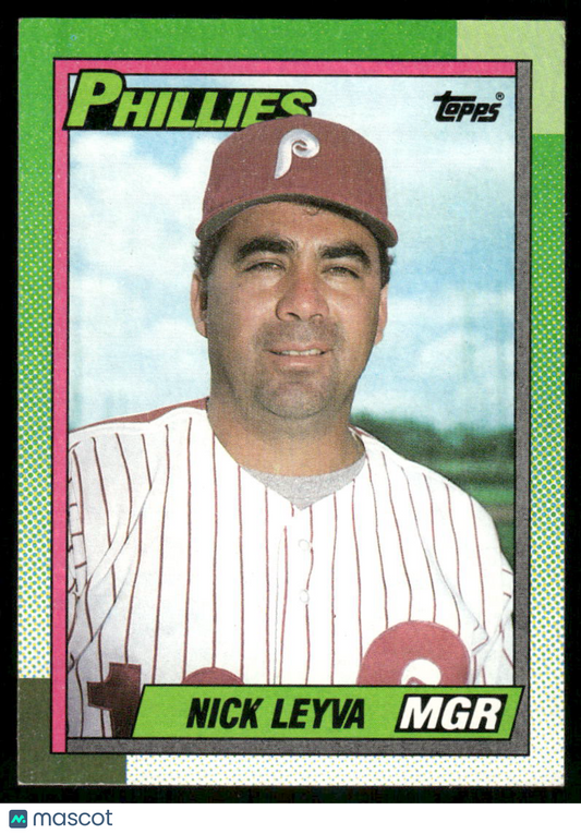 1990 Topps Nick Leyva #499 Baseball