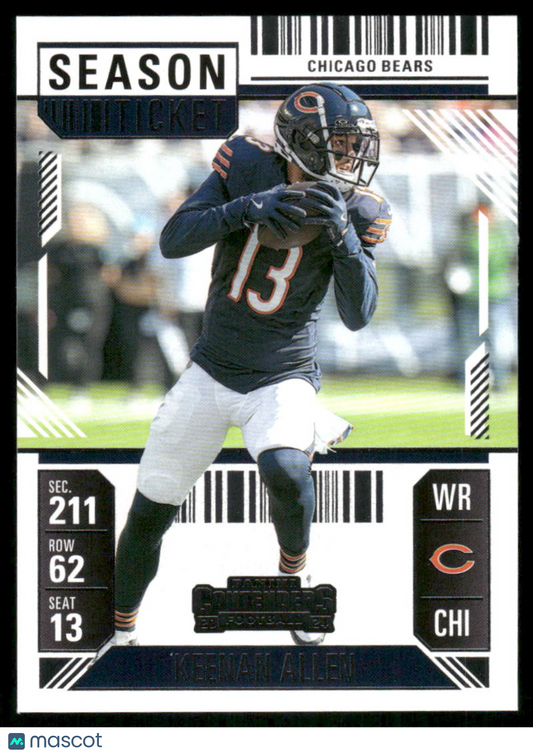2025 Panini Contenders Football Keenan Allen #17 Football