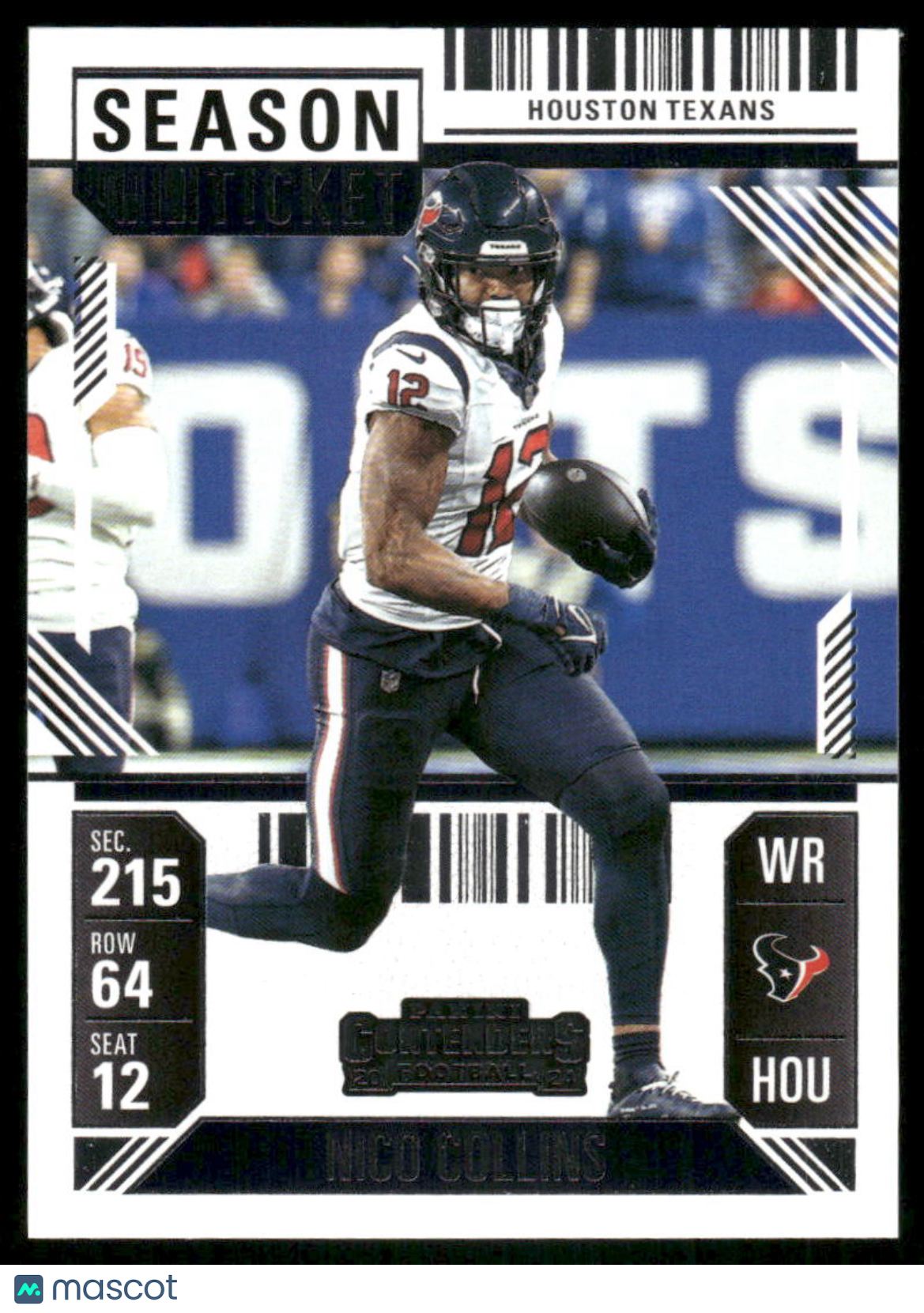 2025 Panini Contenders Football Nico Collins #41 Football