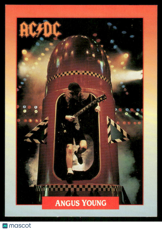 1991 Brockum RockCards Angus Young #13
