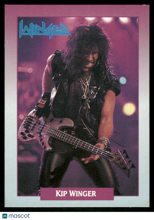 1991 Brockum RockCards Kip Winger #1