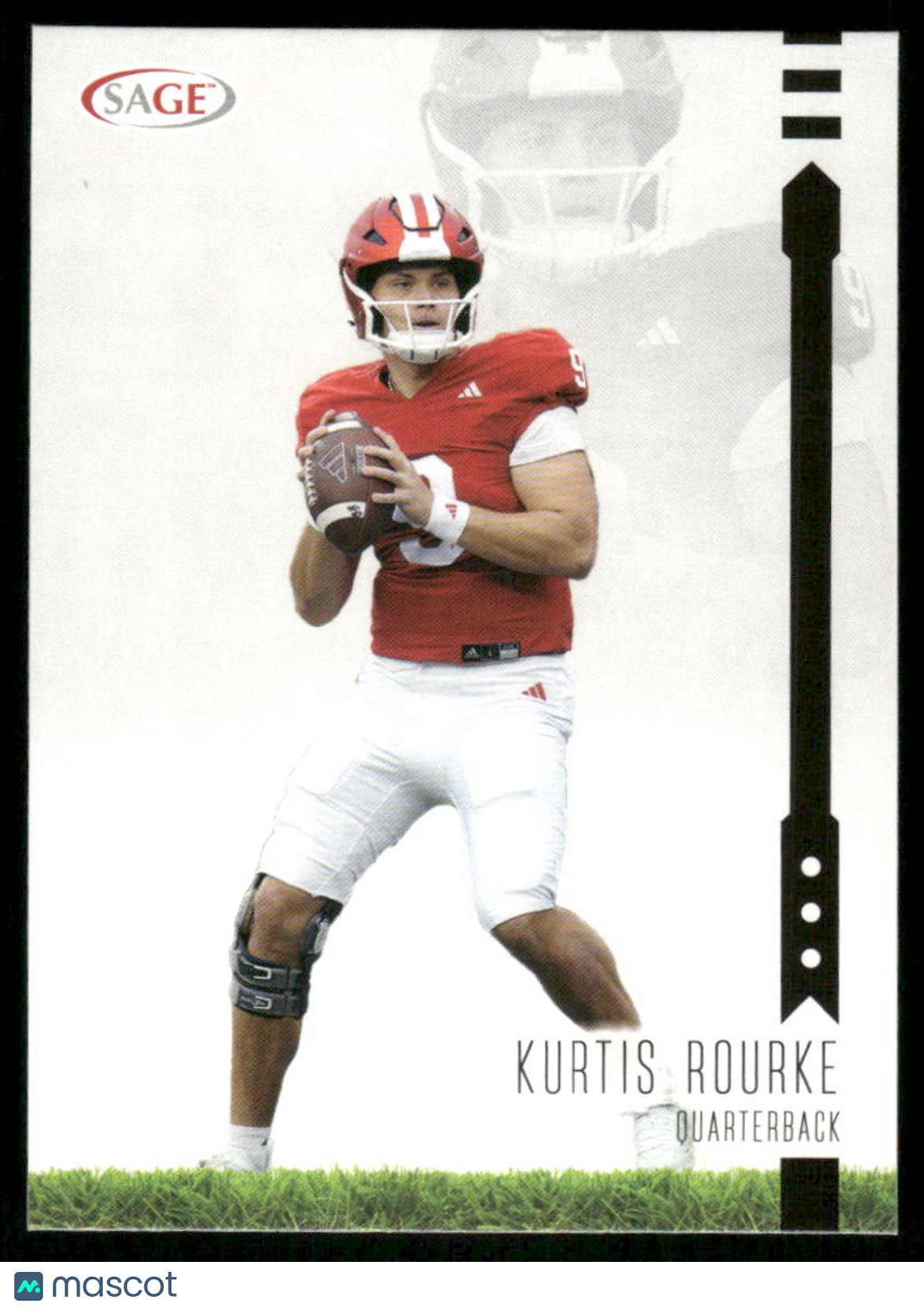 2022 SAGE Kurtis Rourke #179 Football