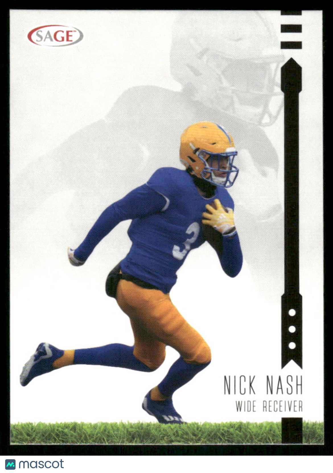 2021 SAGE Nick Nash #177 Football