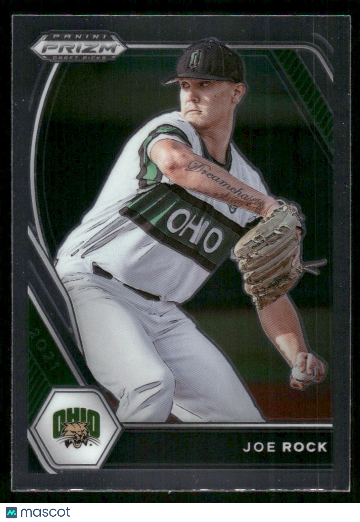 2021 Panini Prizm Draft Picks Joe Rock #PDP68 Baseball