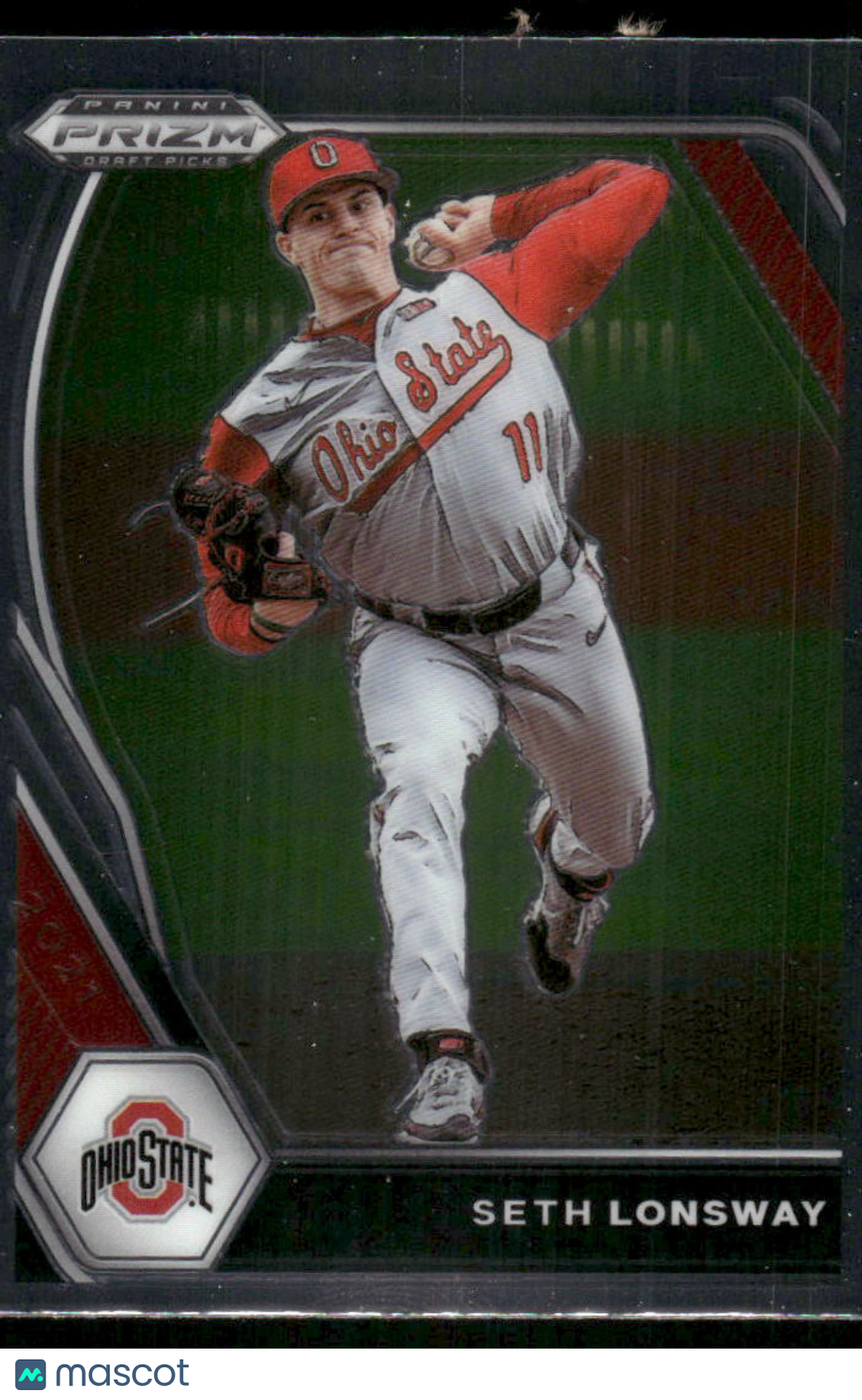 2021 Panini Prizm Draft Picks Seth Lonsway #PDP176 Baseball