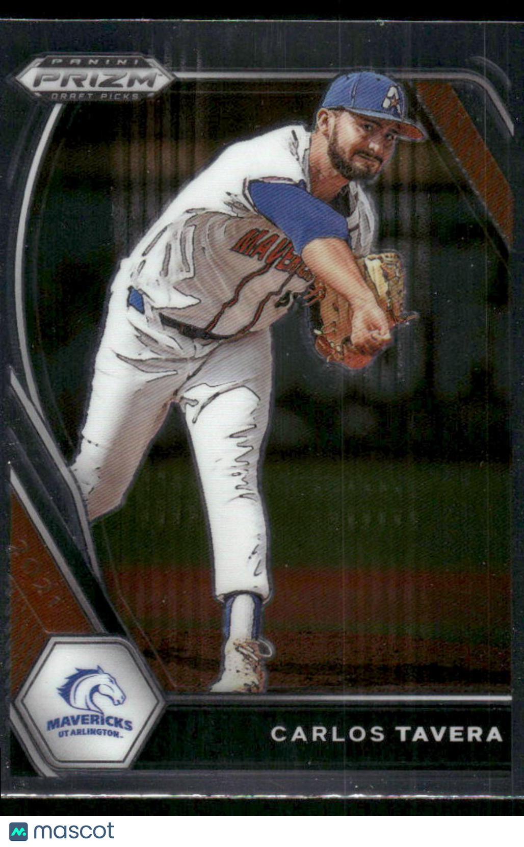 2021 Panini Prizm Draft Picks Carlos Tavera #PDP137 Baseball