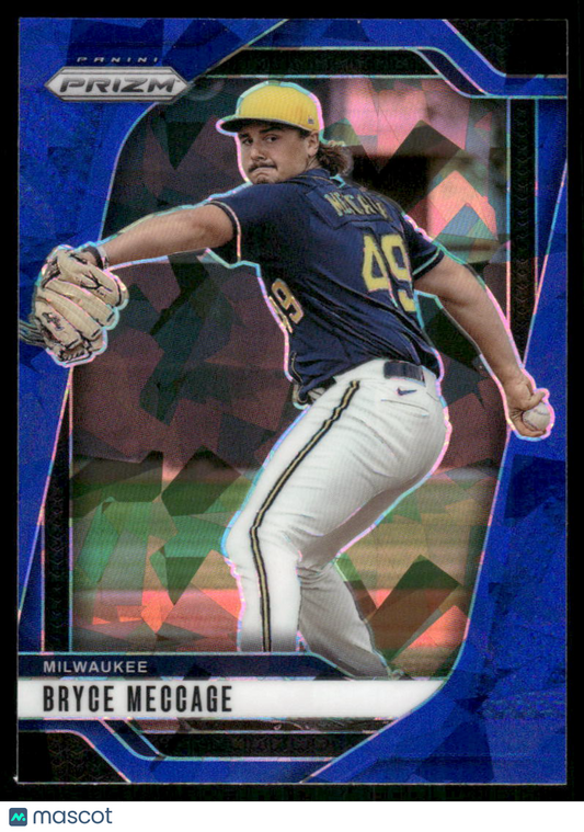 2025 Panini Prizm Baseball Bryce Meccage #204 Blue Baseball