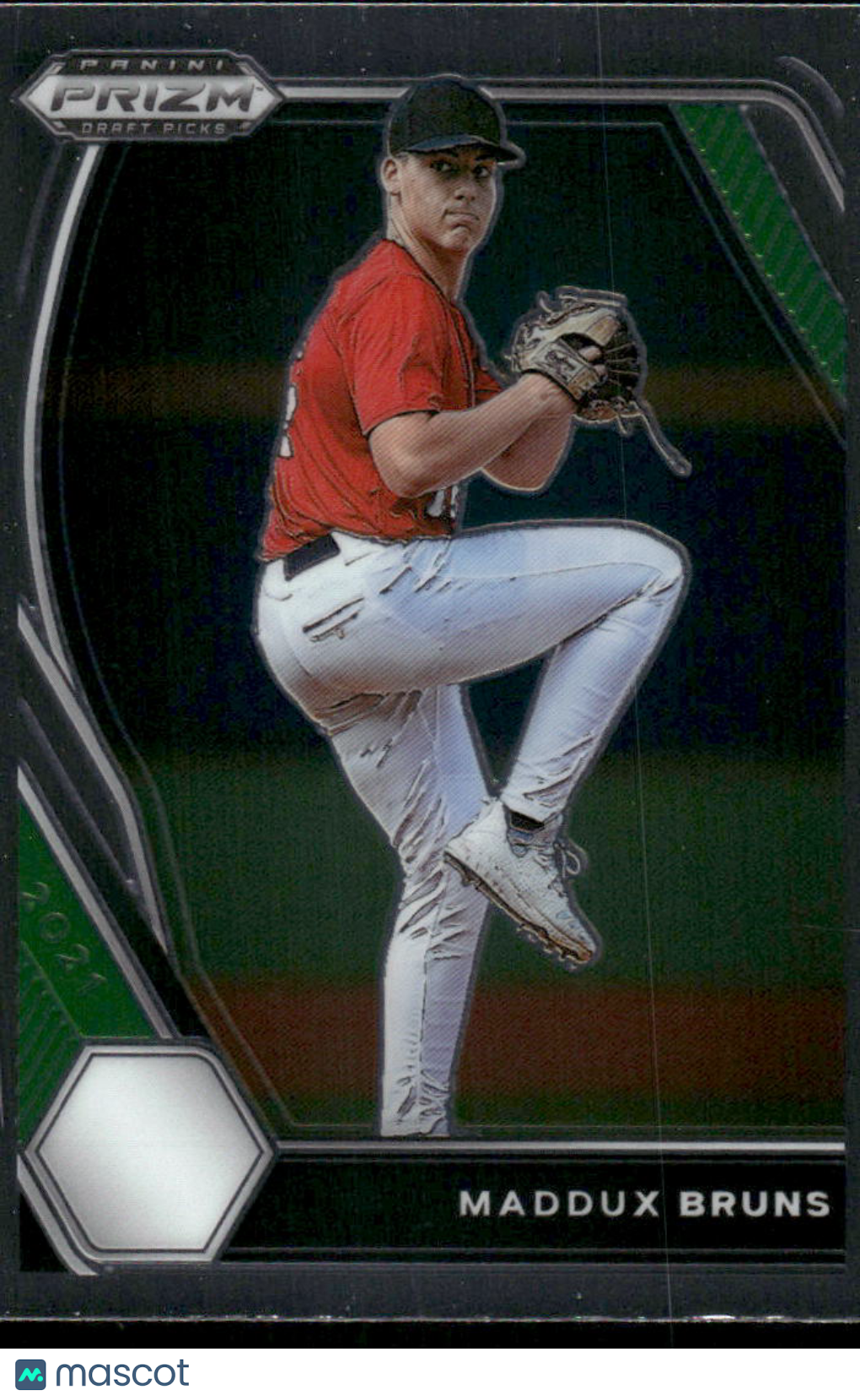 2021 Panini Prizm Draft Picks Maddux Bruns #PDP29 Baseball
