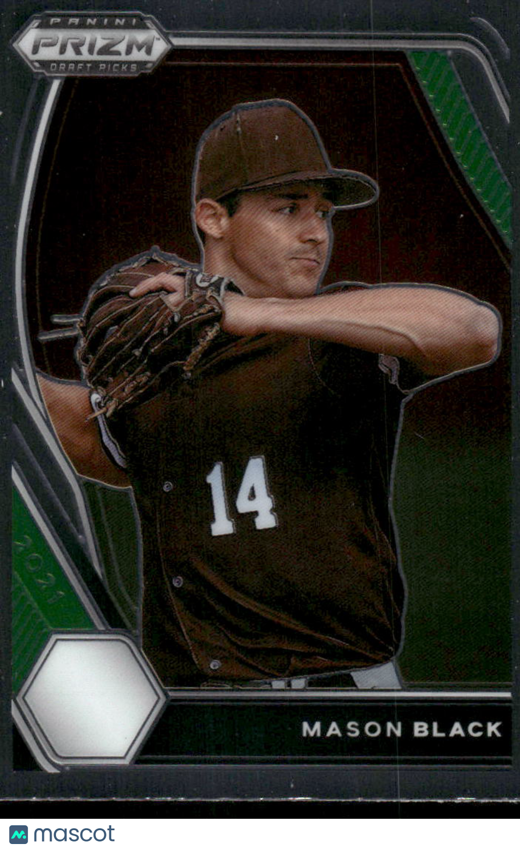 2021 Panini Prizm Draft Picks Mason Black #PDP85 Baseball
