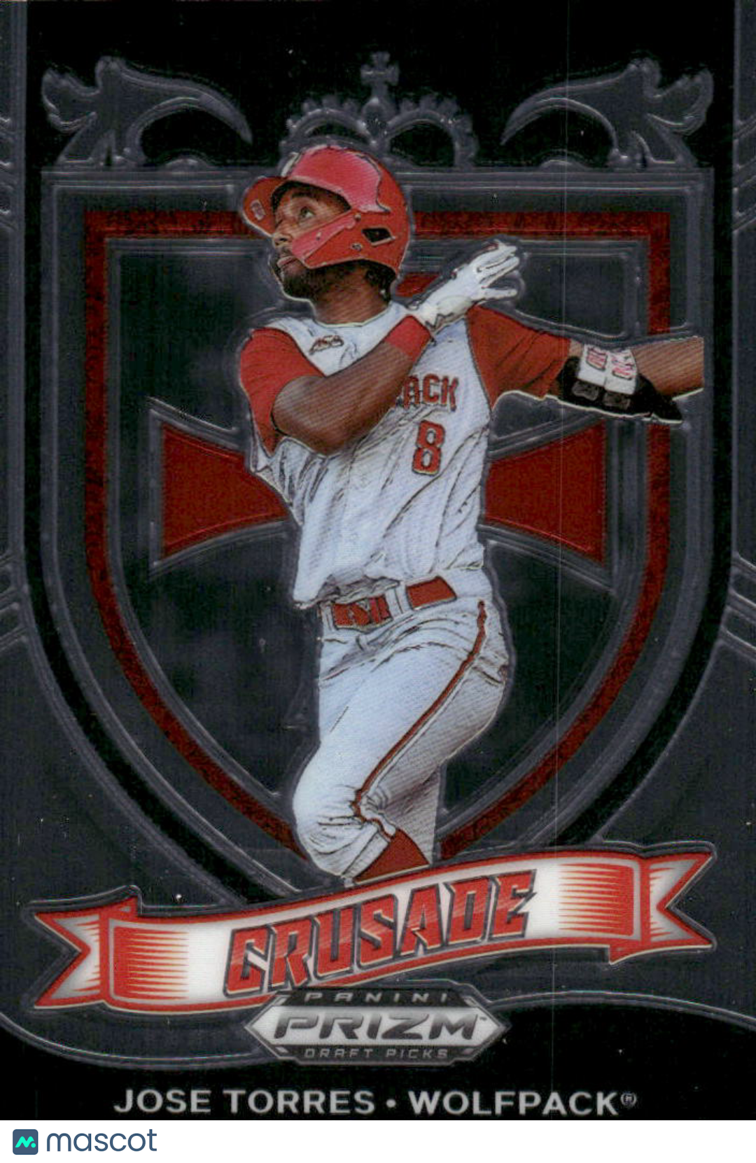2021 Panini Prizm Draft Picks Crusade Jose Torres #C-JT Baseball
