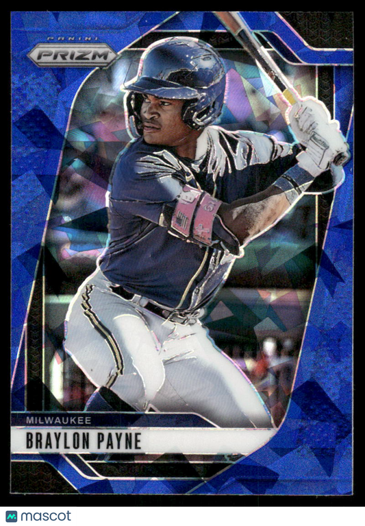2025 Panini Prizm Baseball Braylon Payne #30 Blue Baseball