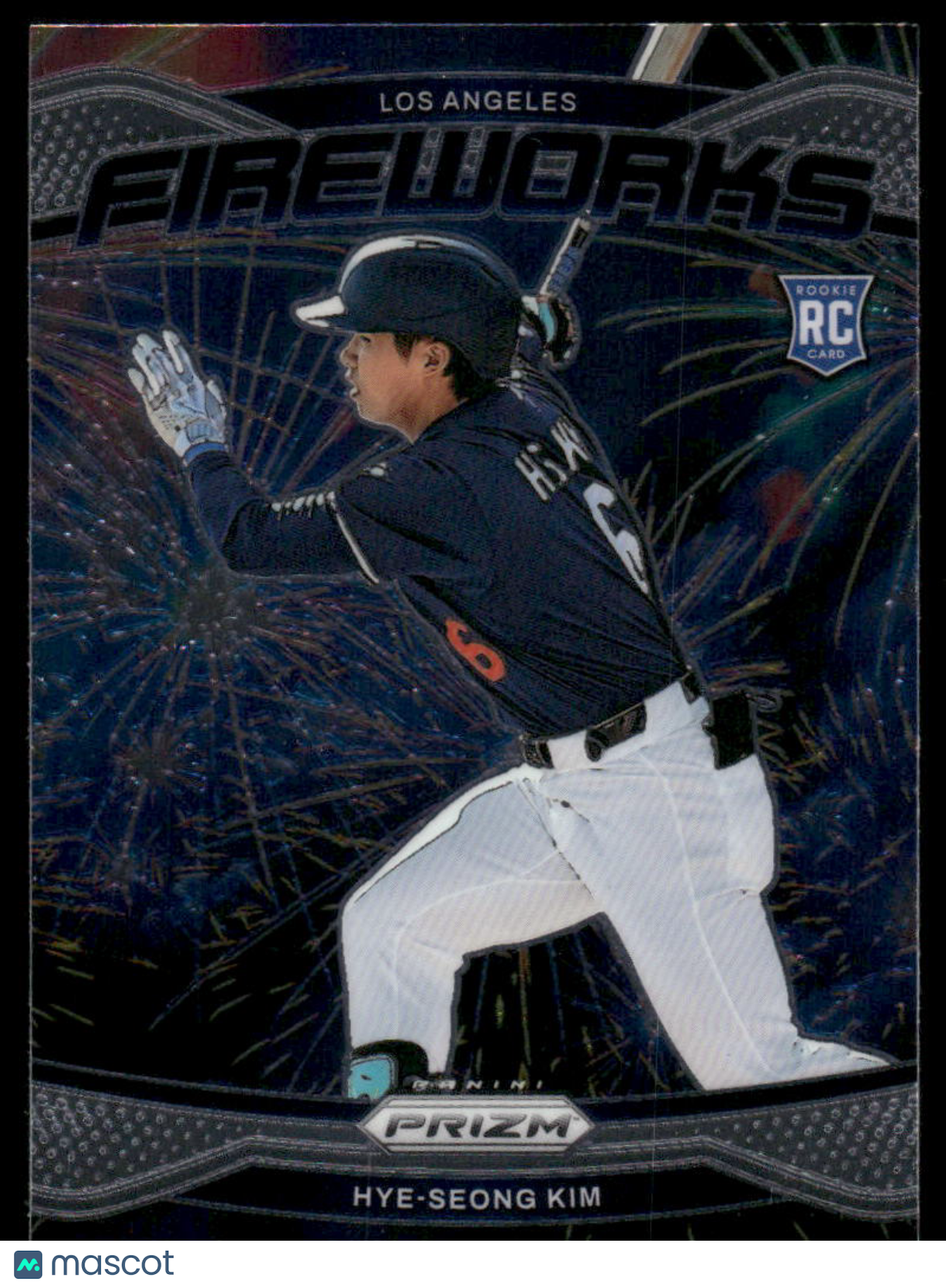 2025 Panini Prizm Fireworks Hye-Seong Kim #14 RC Baseball
