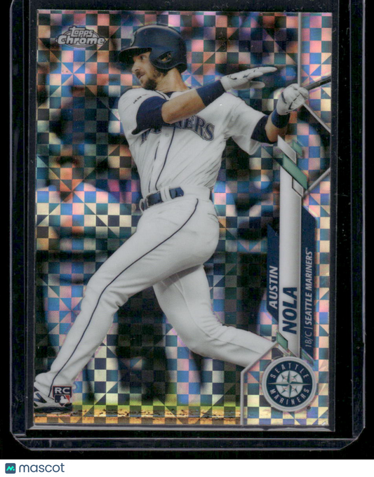 2020 Topps Chrome Austin Nola #T1 Refractor RC Baseball