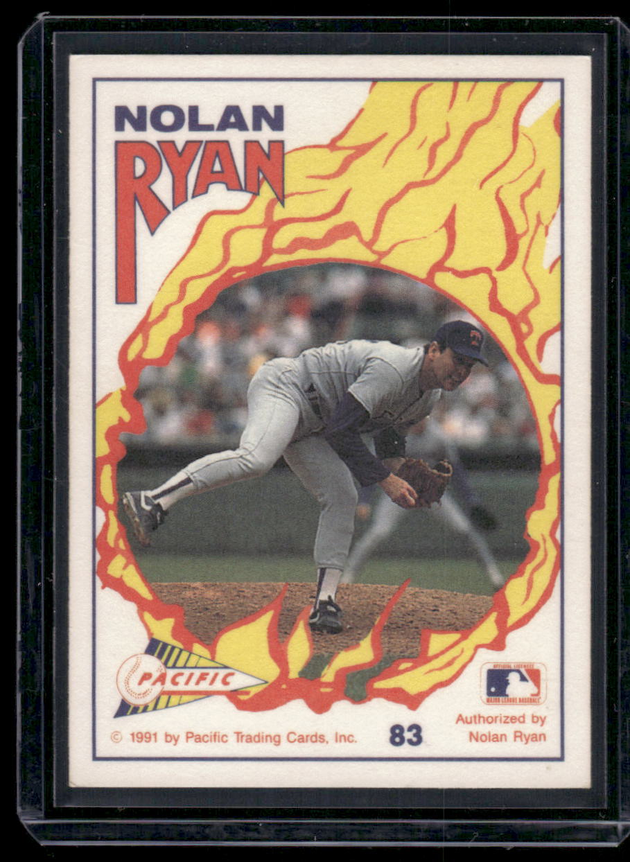 1991 Pacific Nolan Ryan Nolan Ryan #83 Baseball
