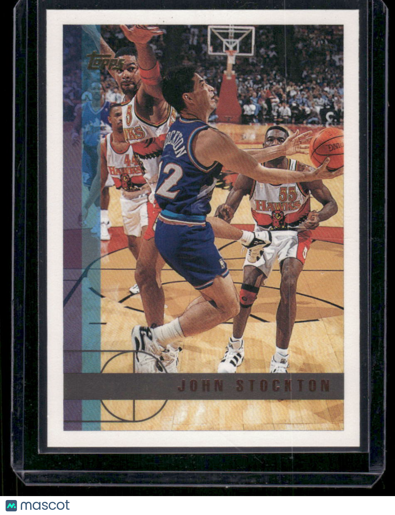 1997 Topps John Stockton #8 Basketball