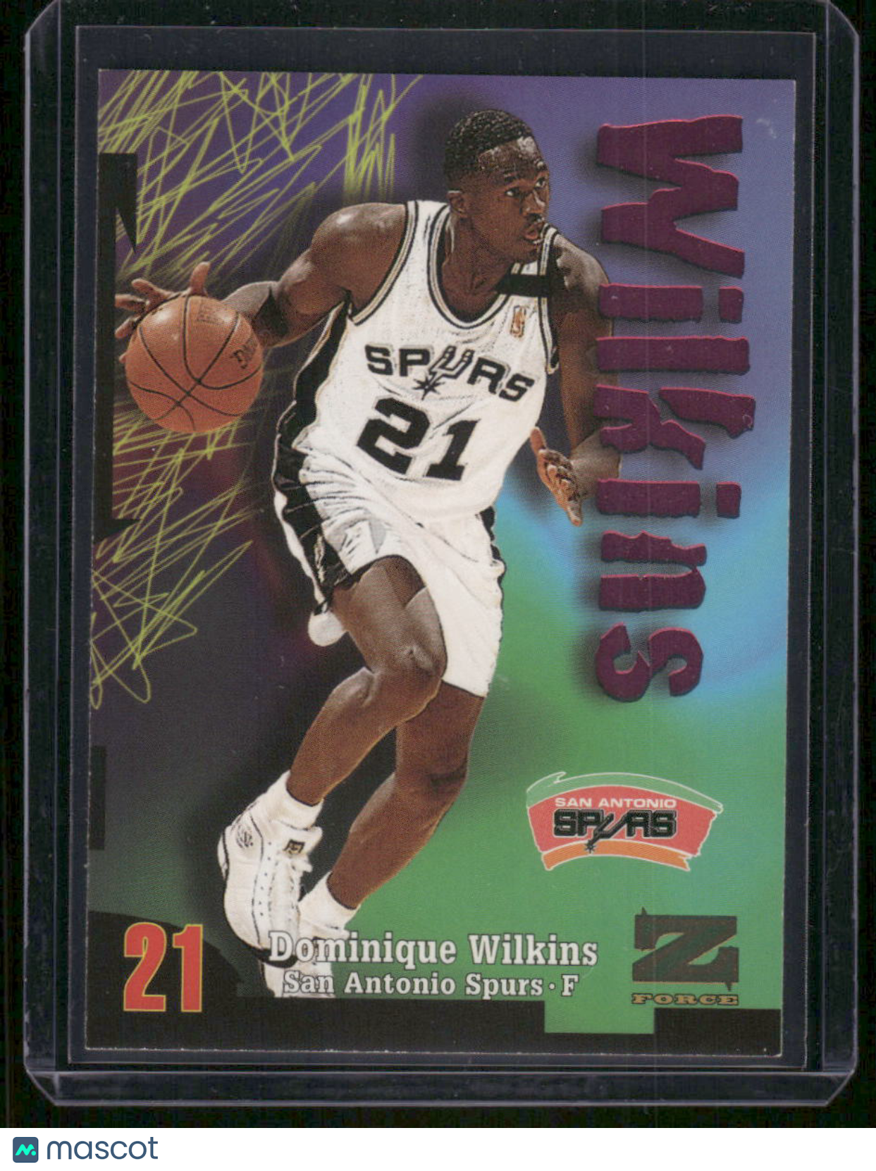 1997-98 SkyBox Premium Dominique Wilkins #87 Basketball