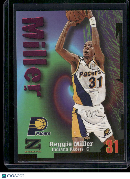 1997-98 SkyBox Z-Force Reggie Miller #31 Basketball