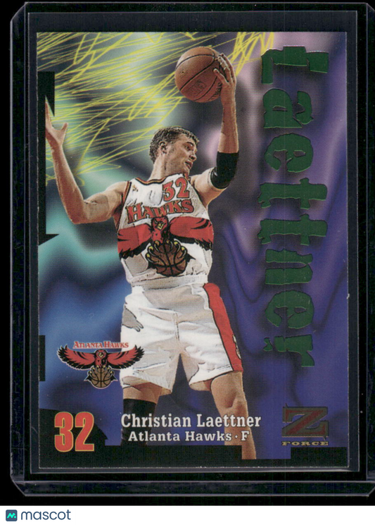 1997-98 SkyBox Z-Force Christian Laettner #39 Basketball