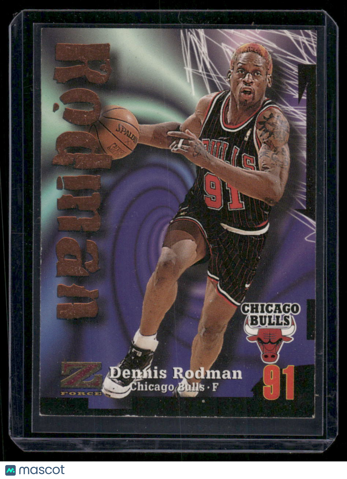 1997-98 Z-Force Dennis Rodman #91 Basketball