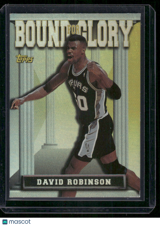 1997 Topps Bound for Glory David Robinson #BG9 Basketball