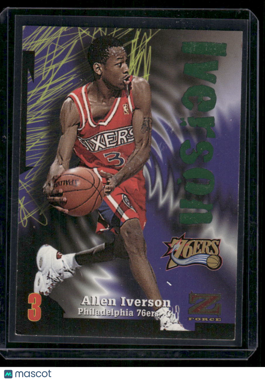 1997-98 Z-Force Allen Iverson #100 Basketball