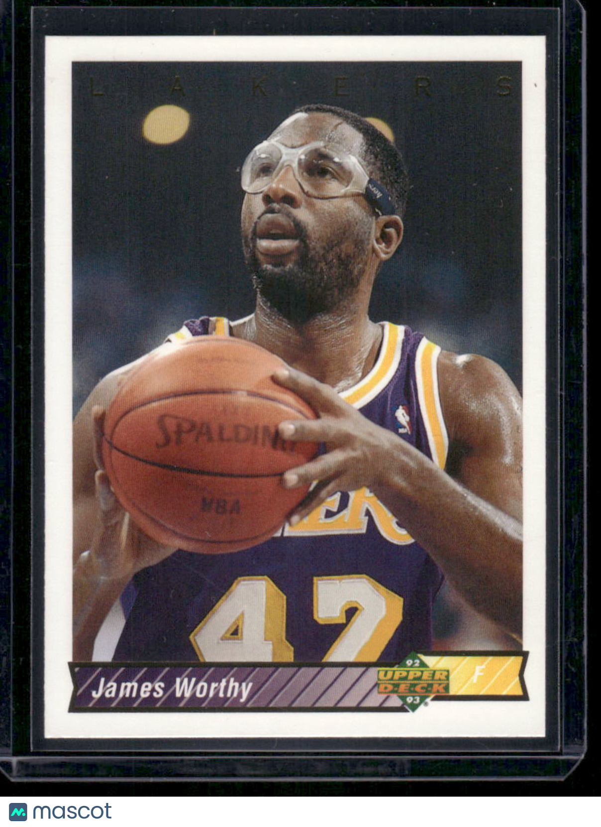 1991-92 Upper Deck James Worthy #156 Basketball