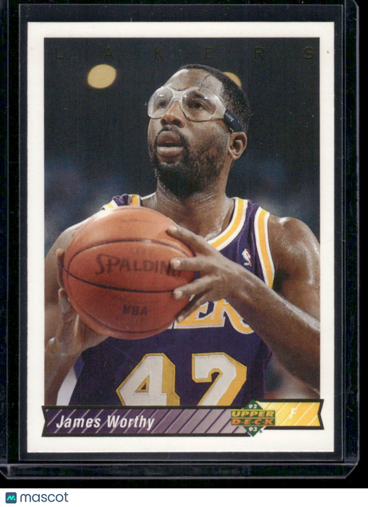 1991-92 Upper Deck James Worthy #156 Basketball