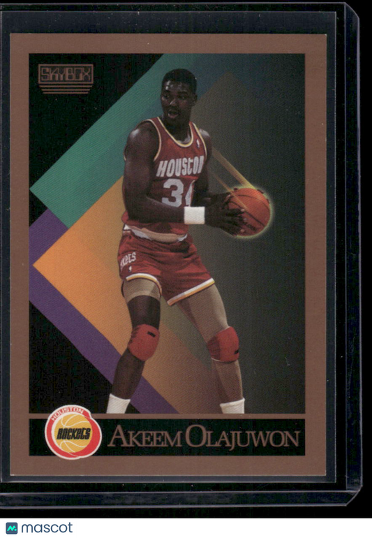 1990 SkyBox Akeem Olajuwon #110 Basketball