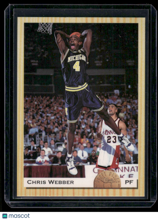 1993 Classic Chris Webber #1 Basketball