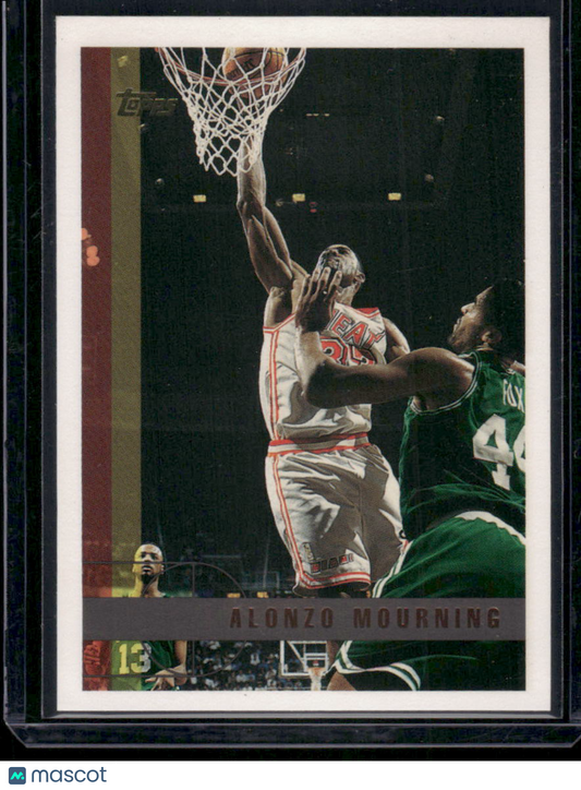 1997-98 Topps Alonzo Mourning #101 Basketball