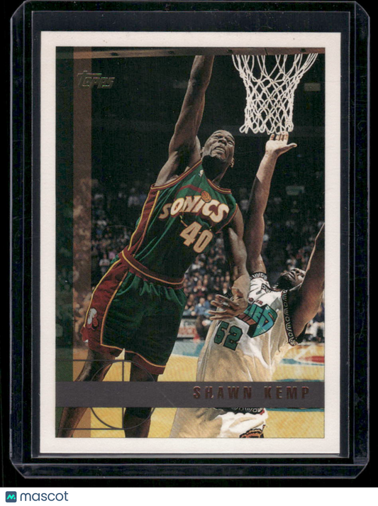 1997 Topps Shawn Kemp #92 Basketball