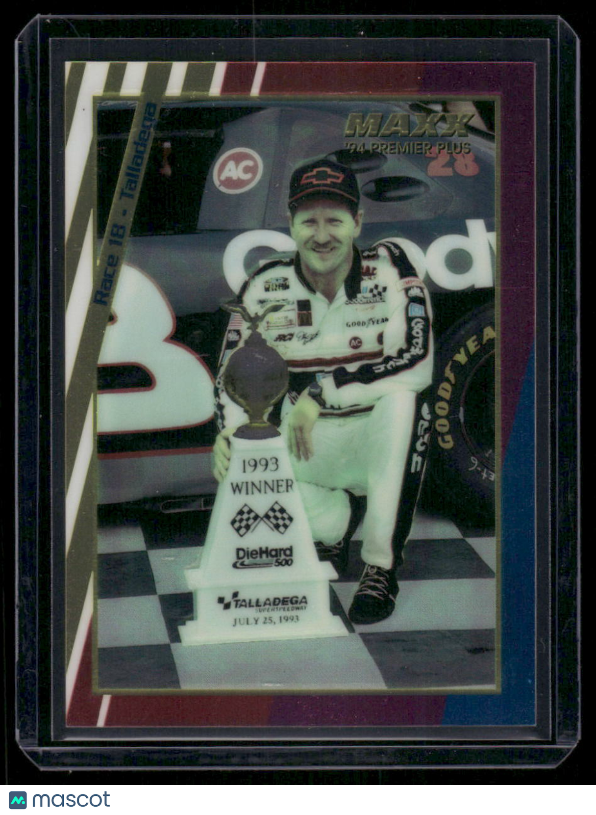 1994 Maxx Premier Plus Dale Earnhardt #184 Auto Racing