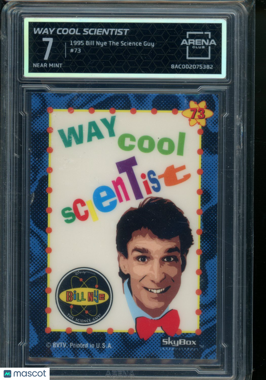 1995 SkyBox Bill Nye The Science Guy Bill Nye #73 Arena Club 7