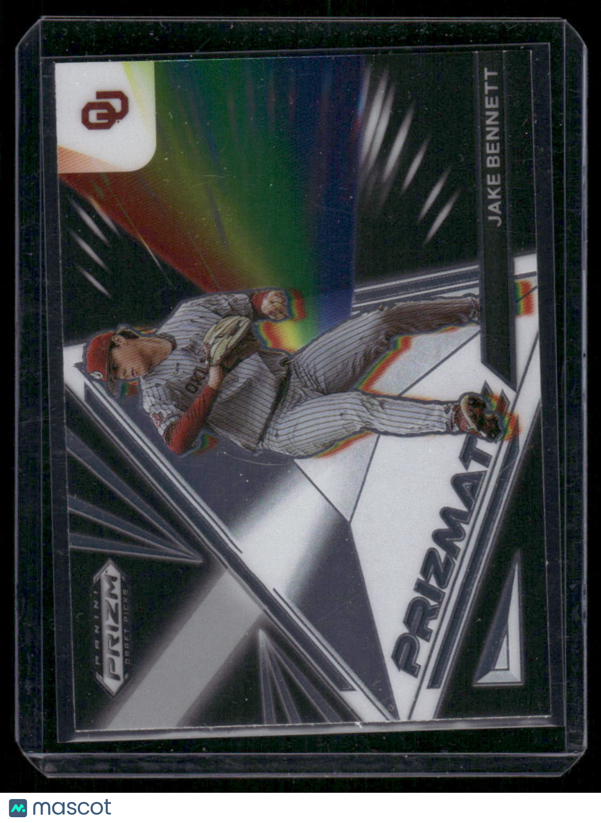 2022 Panini Prizm Prizmatic Jake Bennett #PZ-JB Baseball