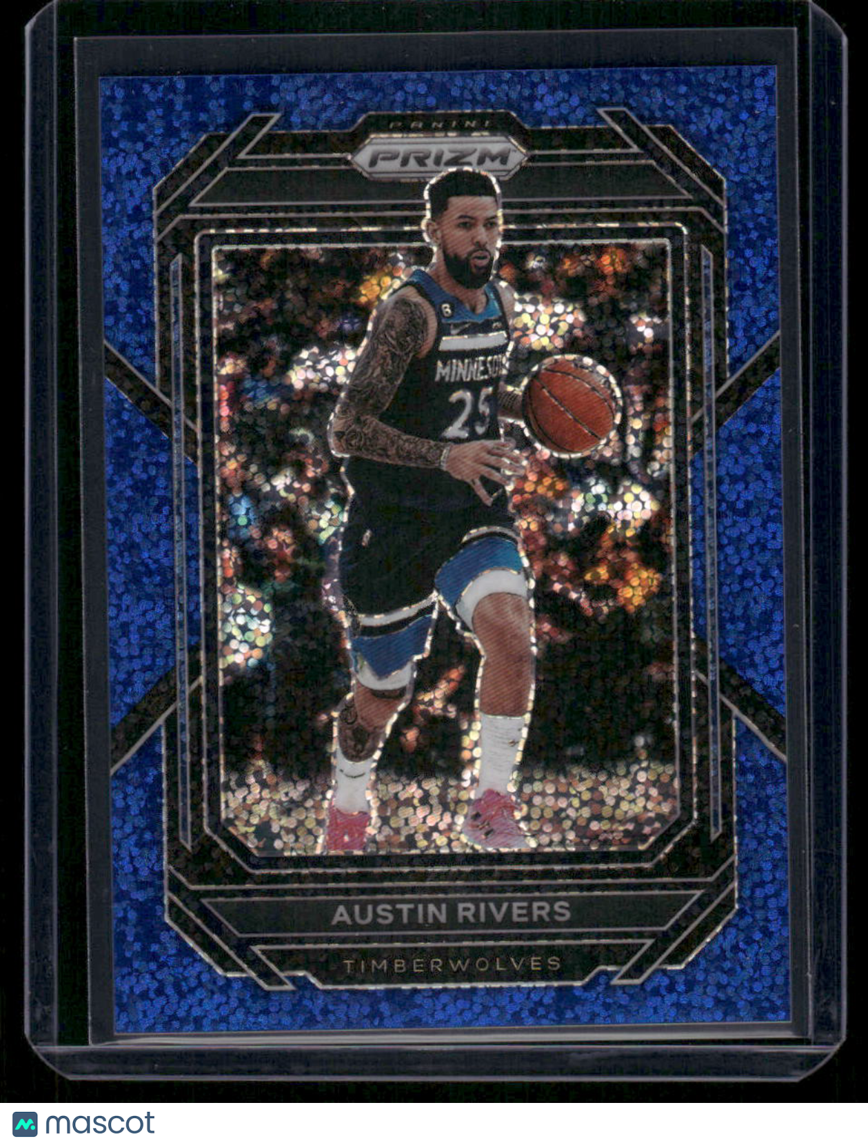 2022-23 Panini Prizm Basketball Austin Rivers #57 Blue 139/144 Sparkle