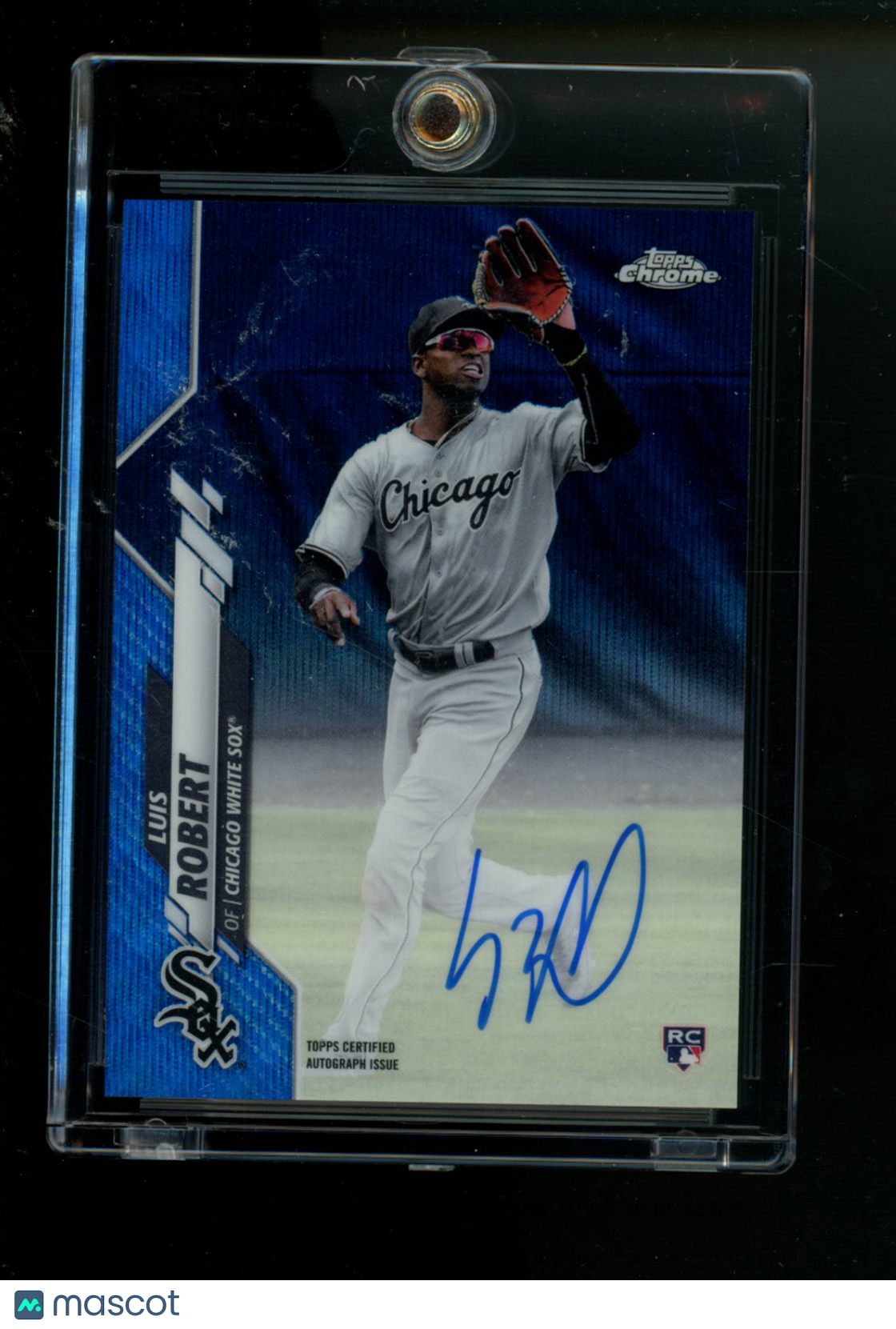 2020 Topps Chrome Rookie Autographs Luis Robert #RA-LR Autograph 140/150 RC