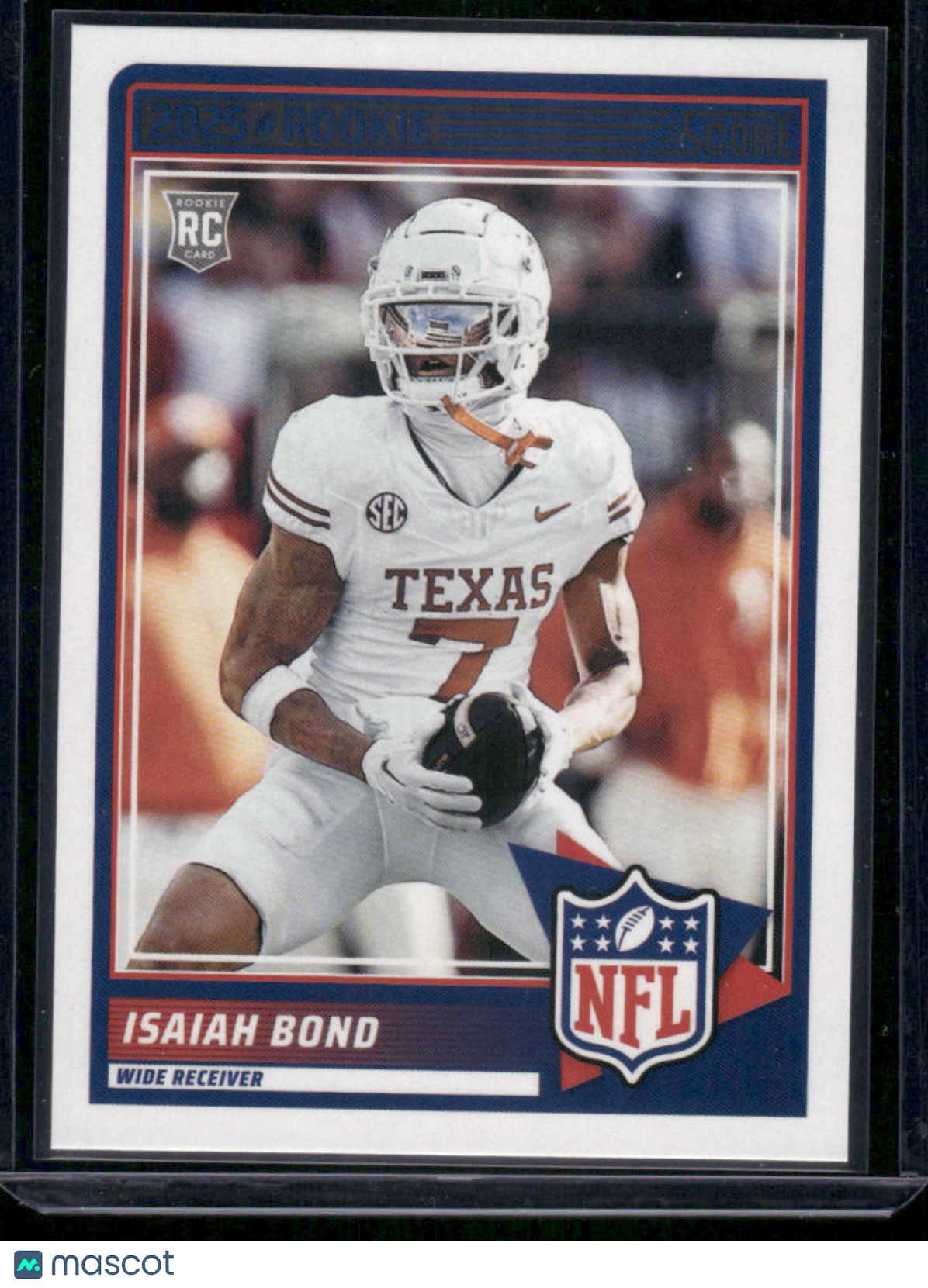 2025 Panini Score Football Isaiah Bond #53 RC Football