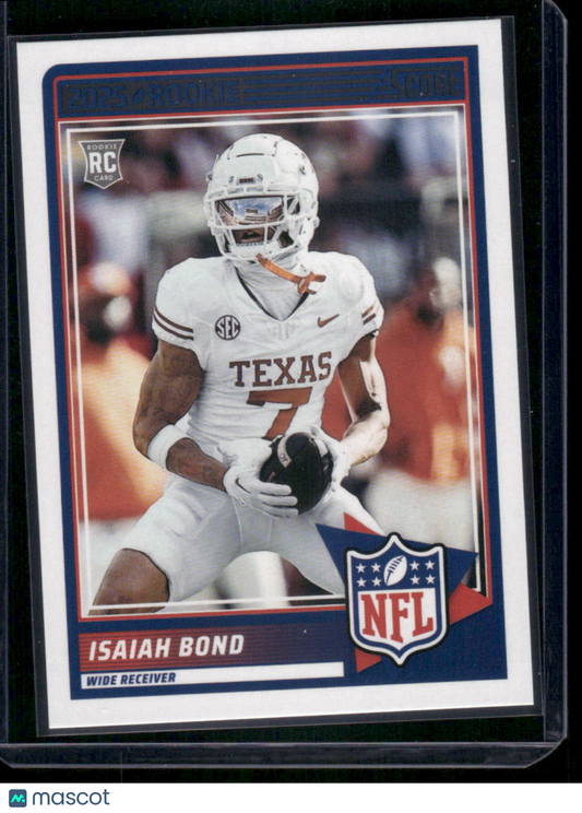 2025 Panini Score Isaiah Bond #53 RC Football