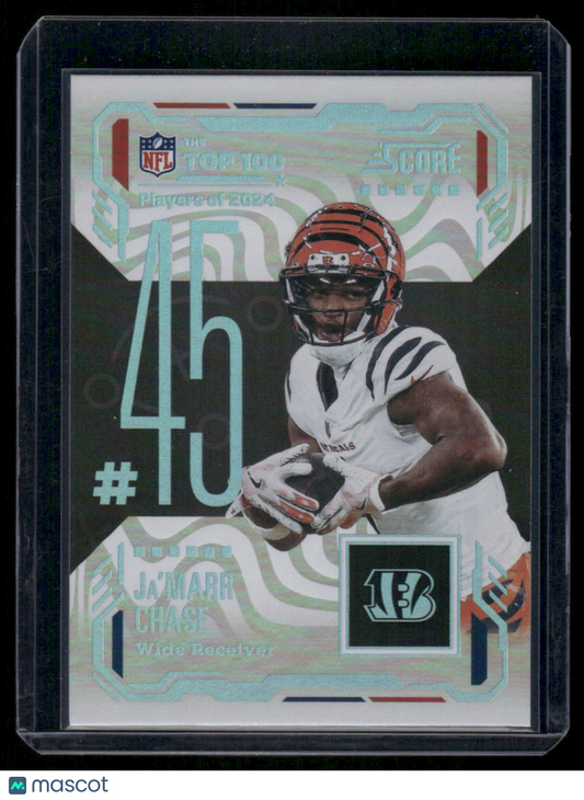 2025 Panini Score Top 100 Ja'Marr Chase #45 Football