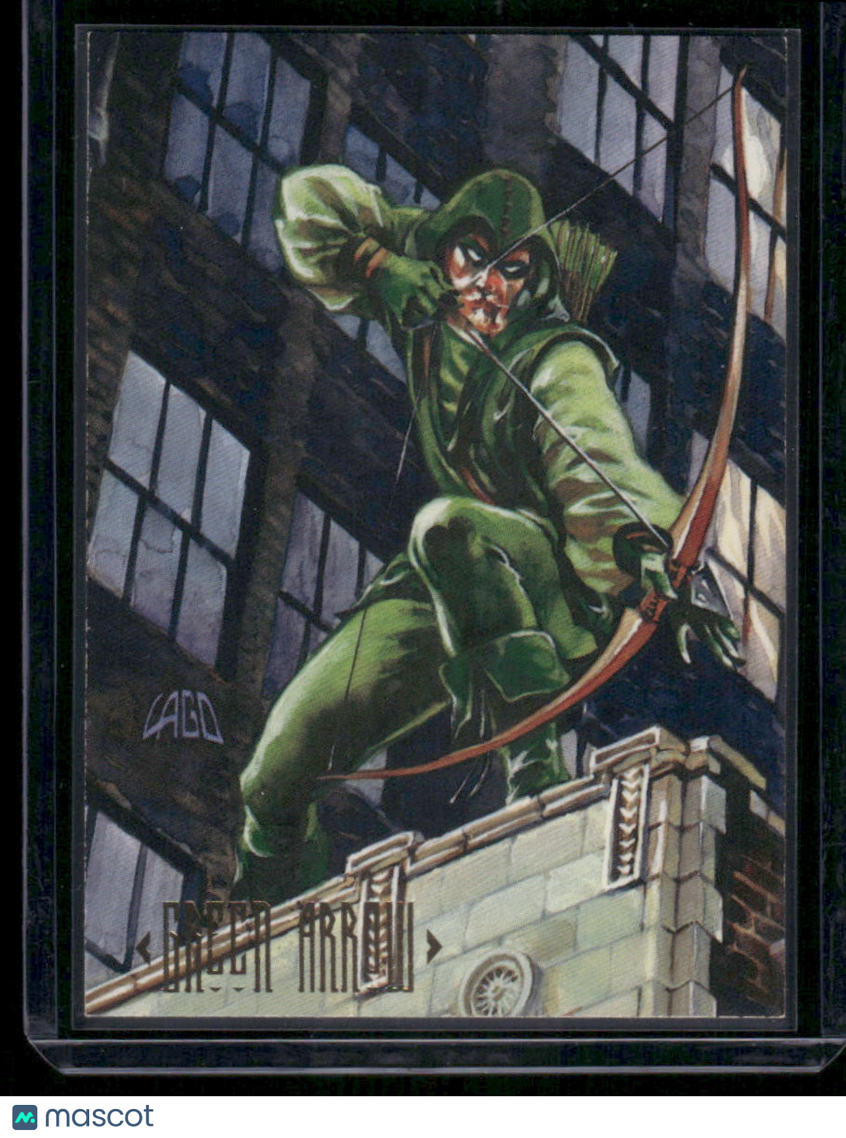 1994 SkyBox DC Master Series Green Arrow #84