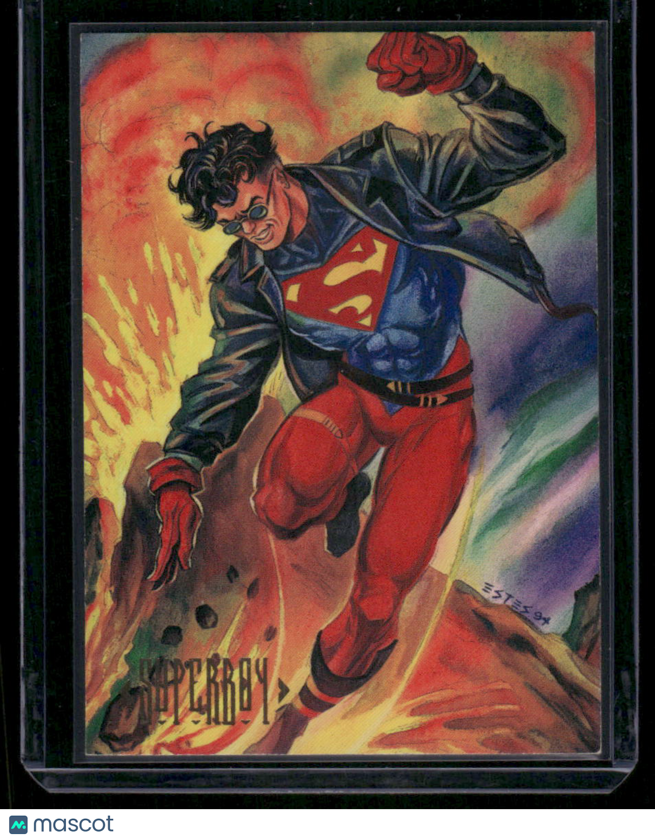 1994 SkyBox DC Master Series Superboy #3