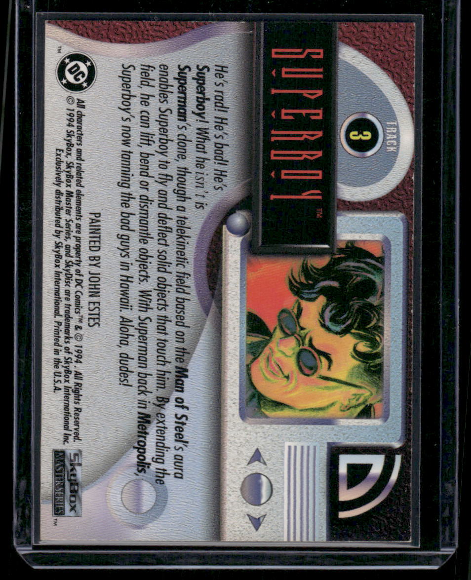 1994 SkyBox DC Master Series Superboy #3