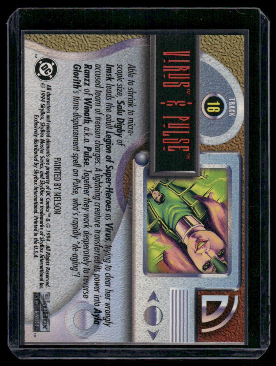 1994 SkyBox Master Series Virus #16