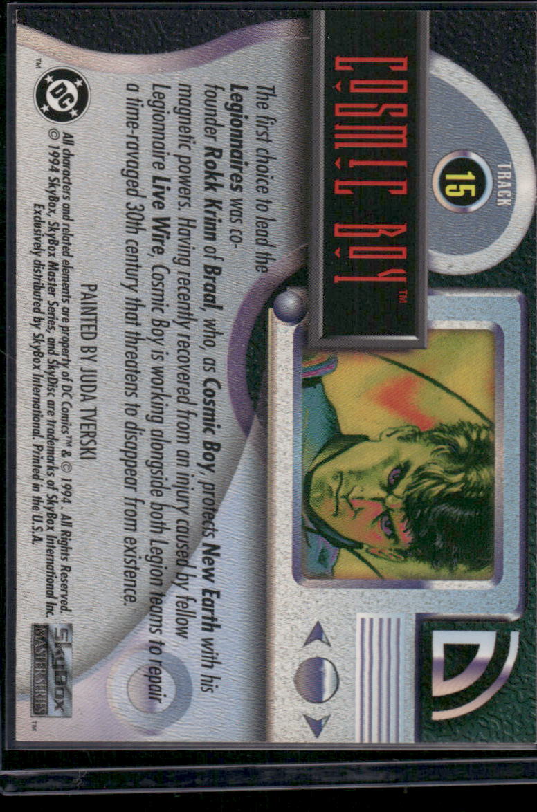 1994 SkyBox DC Cosmic Teams Cosmic Boy #15