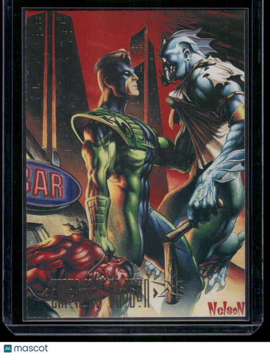 1994. SkyBox DC Cosmic Teams Emerald Dragon #112