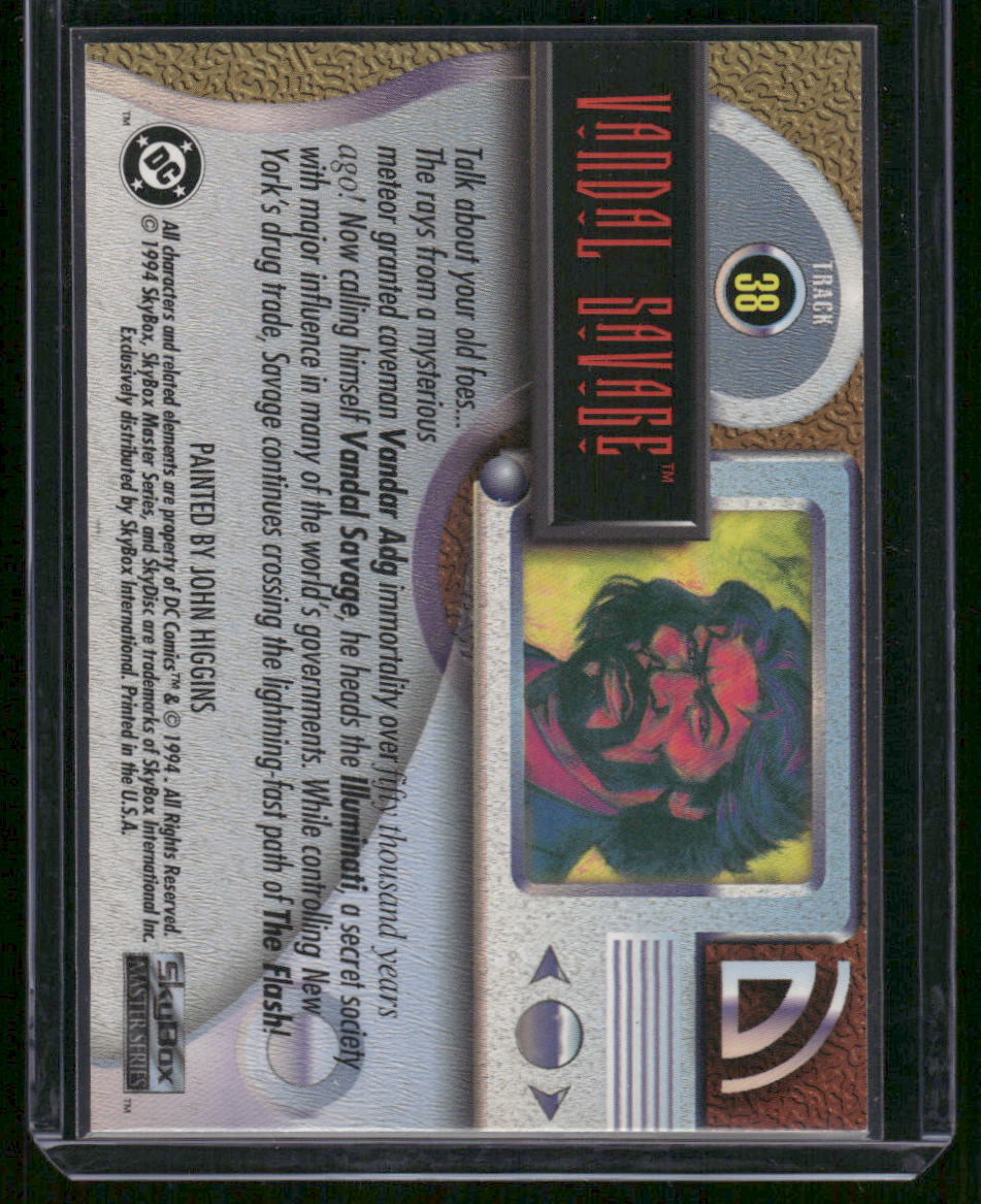 1994 SkyBox DC Master Series Vandal Savage #38