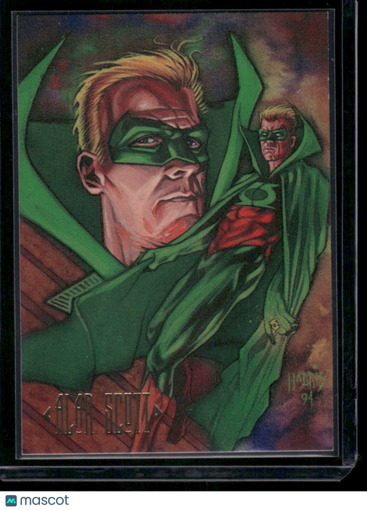 1994 SkyBox DC Master Series Alan Scott #47