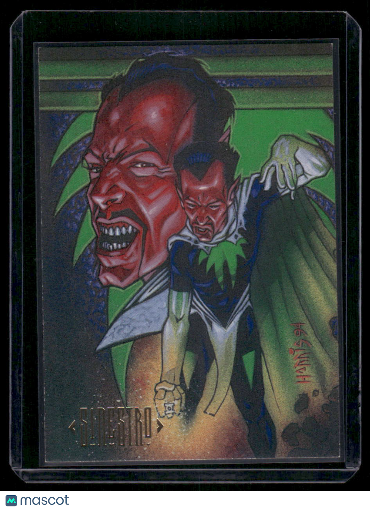 1994 SkyBox DC Master Series Sinestro #49